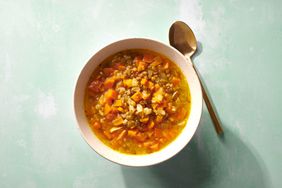 15-minute lentil soup