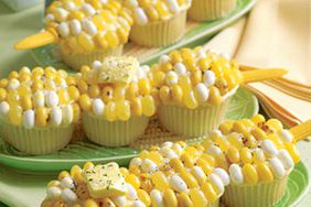 Corn-on-the-Cob Cupcake