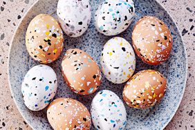 terrazzo Easter eggs