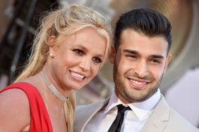 Britney Spears and Sam Asghari Sony Pictures' "Once Upon A Time...In Hollywood" Los Angeles Premiere - Arrivals