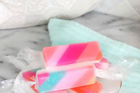 candy striped soap
