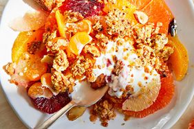 Citrus Breakfast Salad with Spicy Chile Granola
