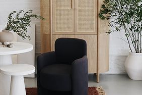 Crate and Barrel Fields Natural Storage Cabinet