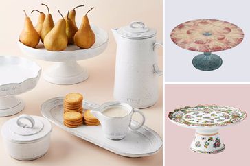 Composite of cake stands