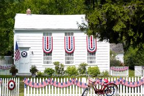 patriotic fourth of july outdoor home decor