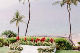 Maui Four Seasons wedding venue outdoors