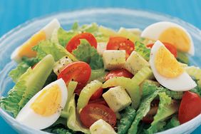 Green Salad with Hard-Cooked Eggs