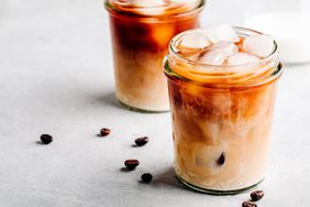 Cold-brew coffee in glass