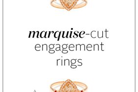 marquise-cut engagement rings