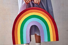 rainbow treat bag for Halloween