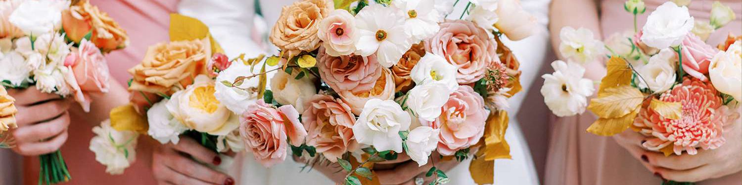 Martha Stewart Weddings: Real Weddings banner - bridal bouquets