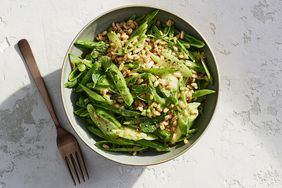 snap-pea grain salad