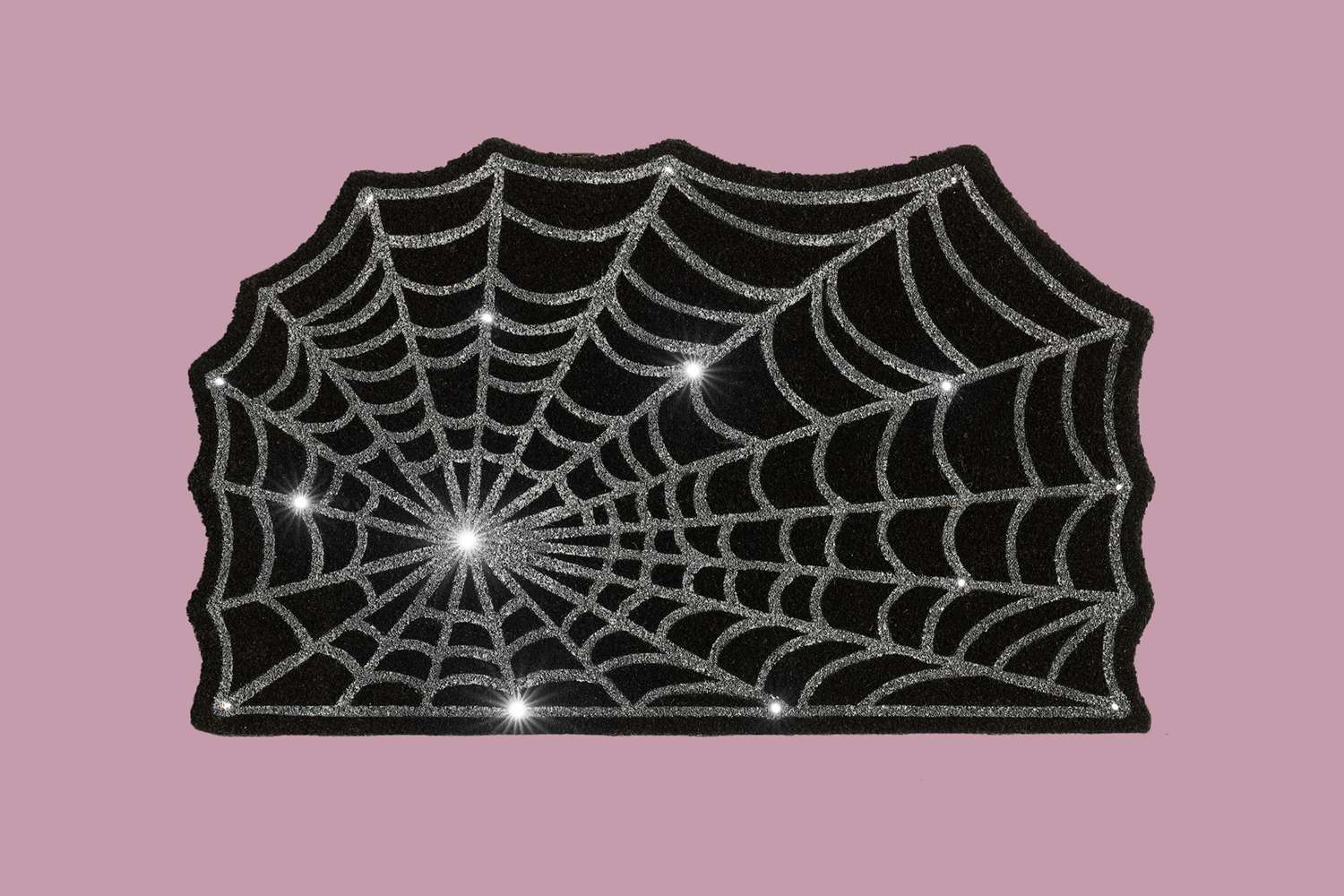 Pottery Barn Spider Web Light Up Doormat