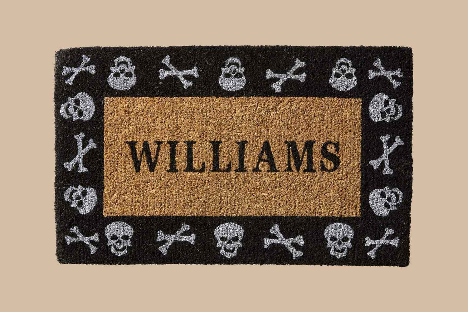 Williams-Sonoma Skull and Bones Doormat
