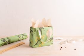 custom wrapping paper gift bag