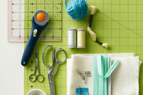 quilting tools and materials